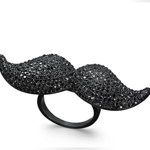 Dress The Part Kate Spade Moustache Ring